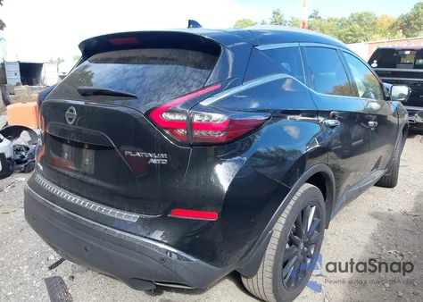 2020 Nissan Murano Platinum Intelligent Awd z USA, uszkodzony, nr VIN 5N1AZ2DSXLN169303